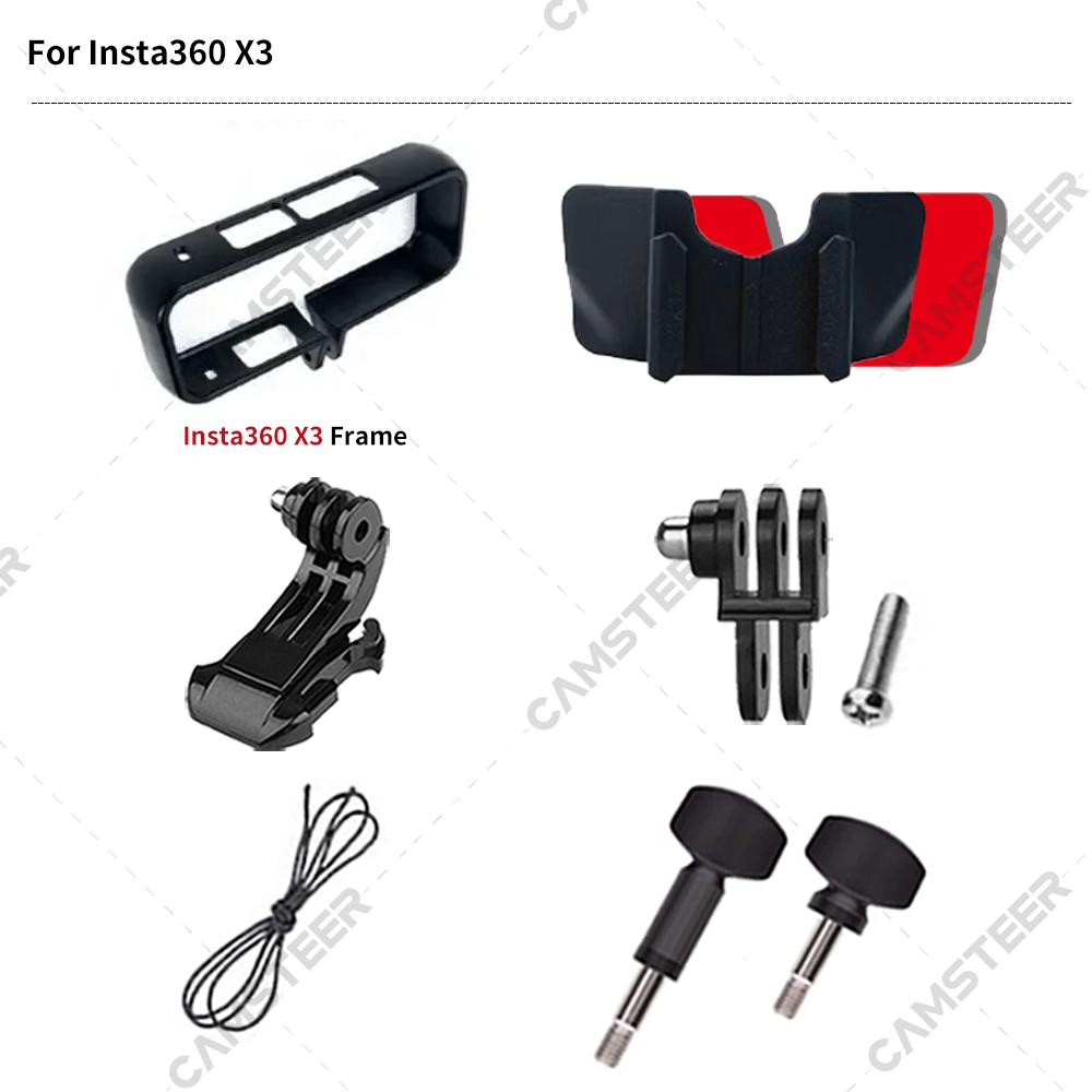Scorpion EXO AT950 Helmet Custom Aluminium Chin Mount for GoPro Hero 12 11 10 9 Insta360 X4 X3 Ace pro DJI Action 3 4 Camera