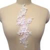 Beaded Embroidery Flower Appliques Lace Clothing Applique Evening Dress Clothing Patches  Women