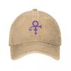 Prince Paisley Park The Artist Baseball Cap Merch Casual Distressed Washed Purple Rain His Royal Badness Tafkap Headwear Hat