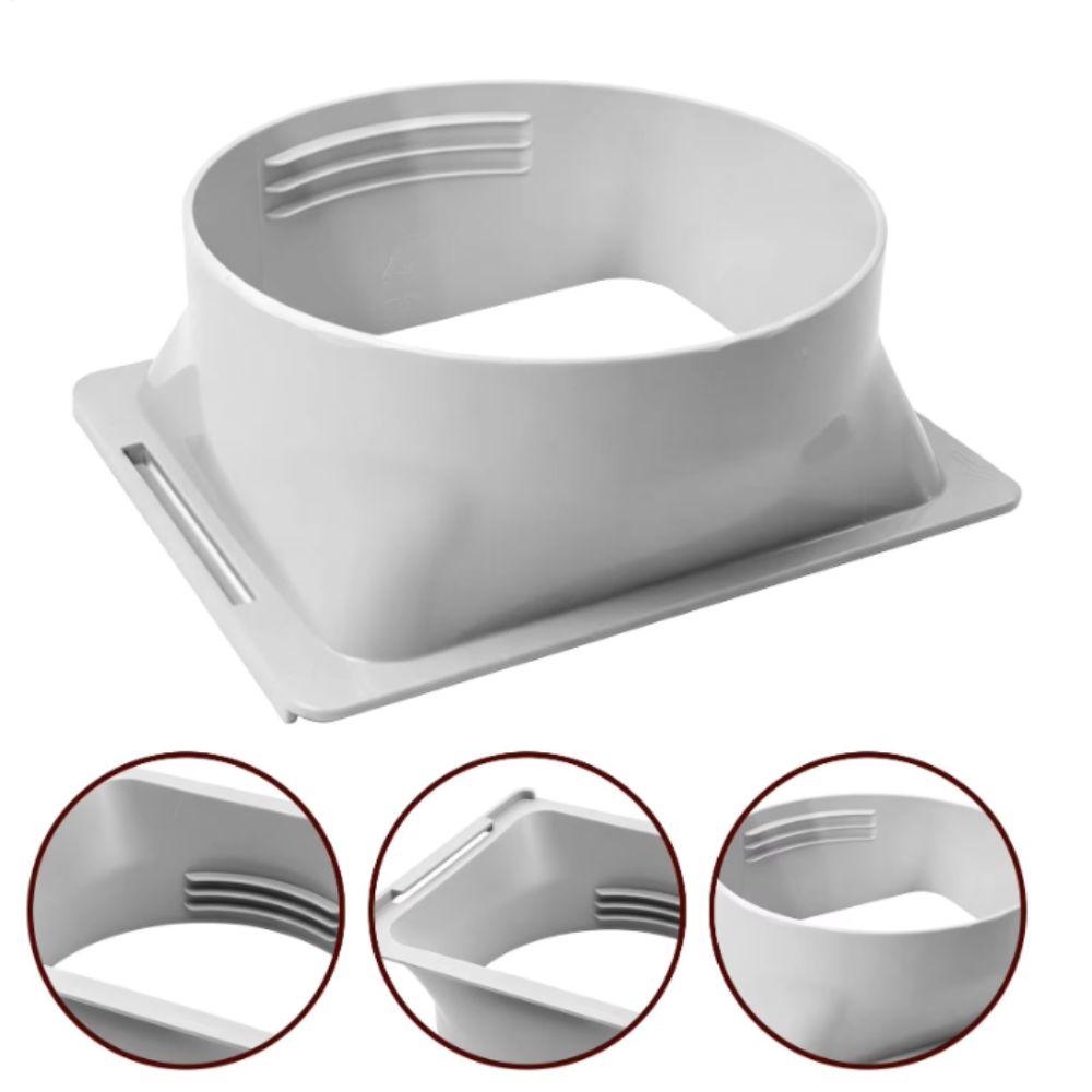 Adjustable Exhaust Duct Interface Exhaust Pipe Body Connector Portable Air Conditioner
