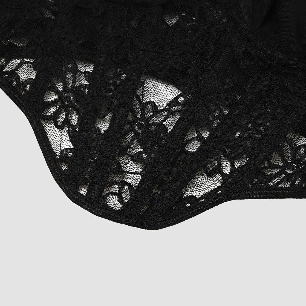 Кружевной топ-корсет на тонких бретелях облегающего кроя, прозрачный корсет на косточках, элегантный кружевной корсет с цветочным узором, женский