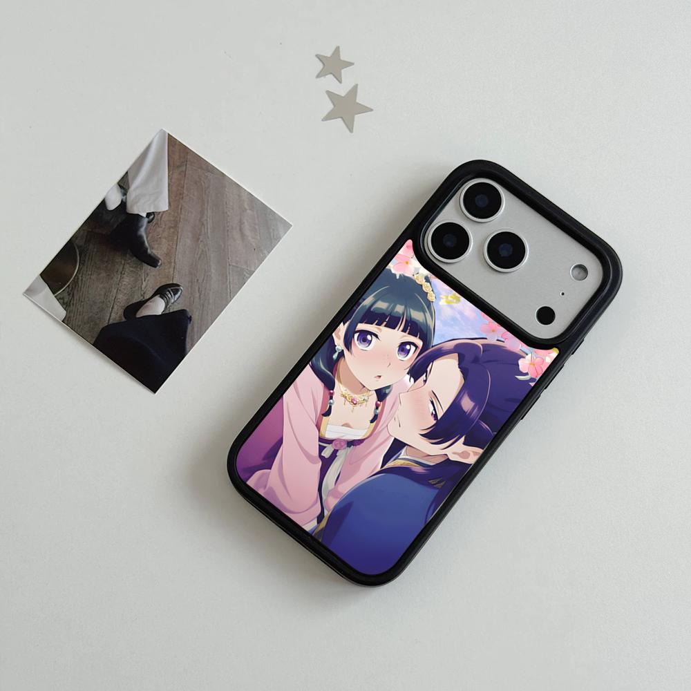 Maomao Jinshi A-Аптекарь D-Дневники Прозрачный Чехол Для Телефона Для IPhone 17 Air 16 15 14 Plus 13 12 11 Pro Max Двухцветный Жесткий ПК