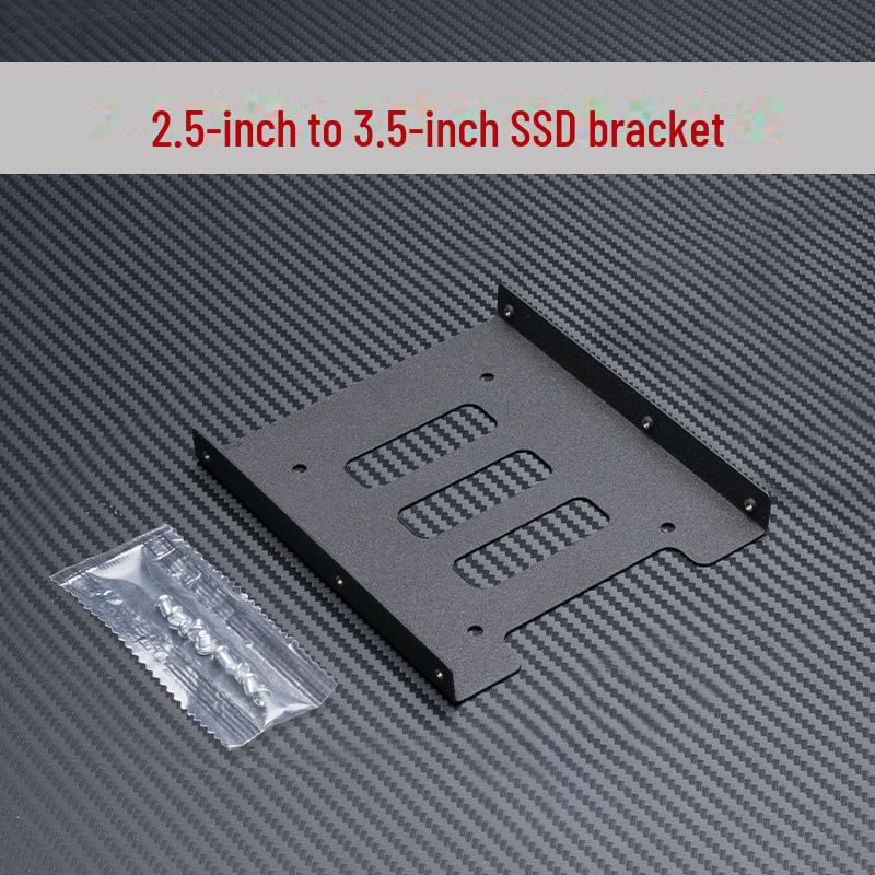 Стойка для 2,5-дюймовых SSD-накопителей и 3,5-дюймовых HDD-накопителей с кронштейном для SSD-накопителя и кабелем передачи данных