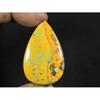 27X44X05MM Natural Bumble Bee Jasper Pear Cabochon Loose Gemstone 59Cts. D-113