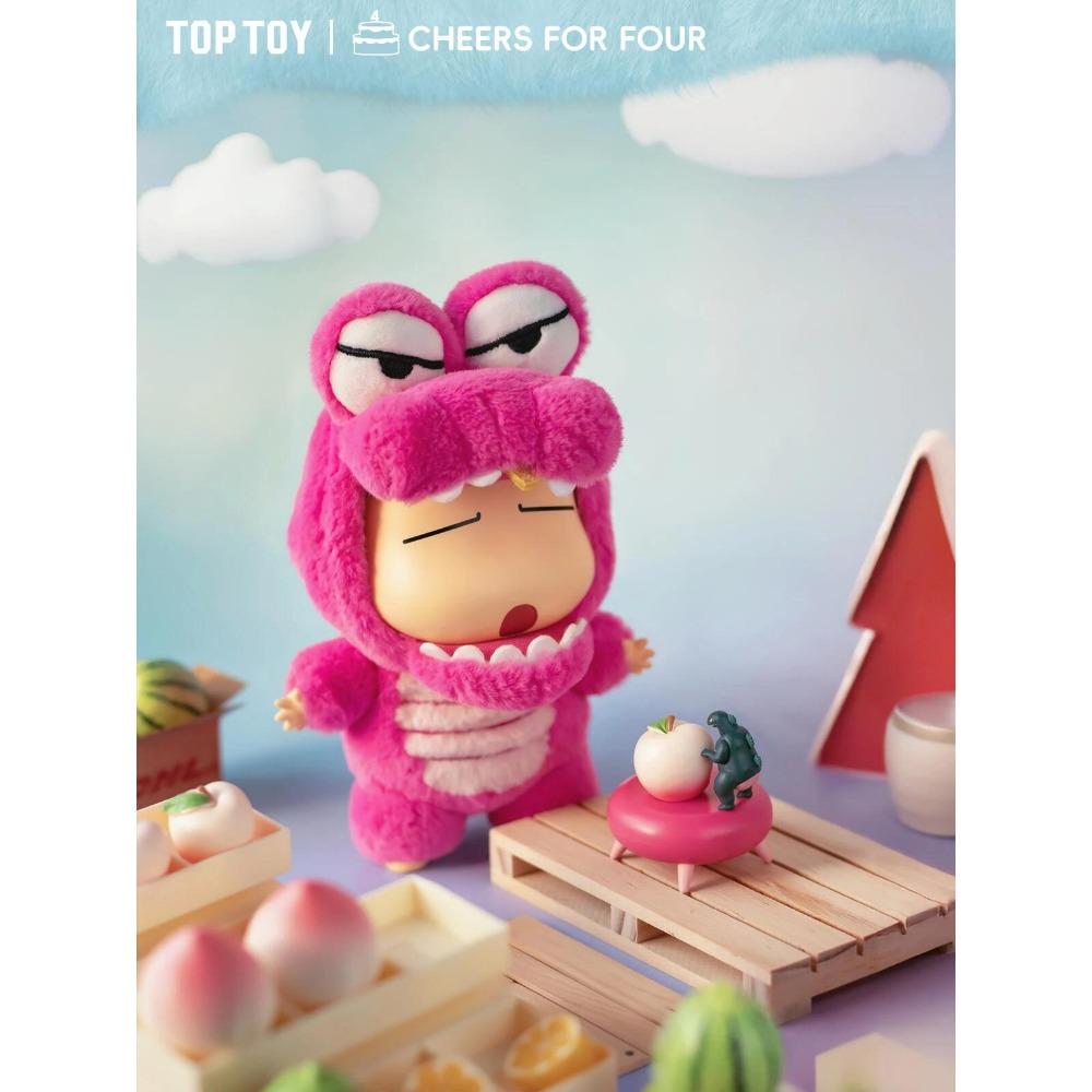 TOP TOY Шин-чан Вечеринка переодеваний Серия Таинственная коробка Винил Шерсть Аниме Фигурка Индивидуальная Коллекционная Игрушка Украшение Подарок на День Рождения