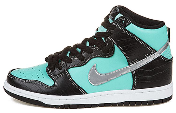 Nike X Diamond Supply Co.. Sb Dunk High Premium 'Tiffany' 653599-400