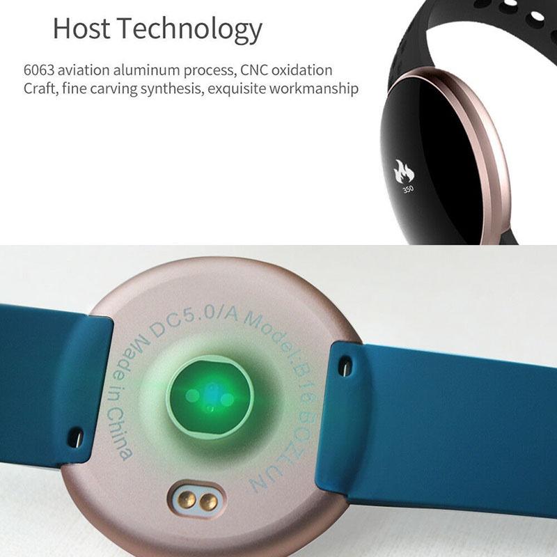 Модные женские умные часы с Bluetooth, фитнес-трекер для iPhone и Android