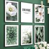 White Daisy Succulent Aloe Tropical Plant Wall Art Canvas Painting Nordic Posters And Prints Wall Pictures For Living Room Decor