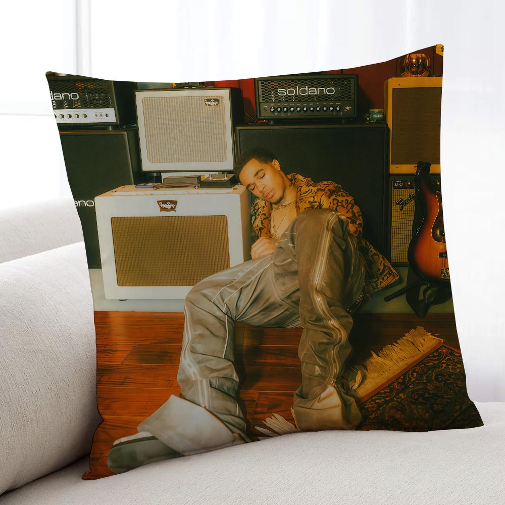PPlaqueboymaxES Singer cushion cover Home Bedding Sofa living Room pillowcase Simple Soft Skin Cushion Cover Party Gift