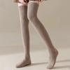 1 Pair Solid Color Women's Socks Thicken Over-Knee Socks Warm Thick Stockings  Autumn and Winter