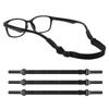 3pcs Adjustable Silicone Elastic Glasses Straps Sport Glasses Eyeglasses Band Kids-Eyewear Retainers