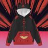 Толстовки для косплея Helluva Boss Зимняя толстовка с капюшоном и длинным рукавом Свободная Повседневная Унисекс Уличная одежда Хип-хоп Пуловер с 3D-принтом