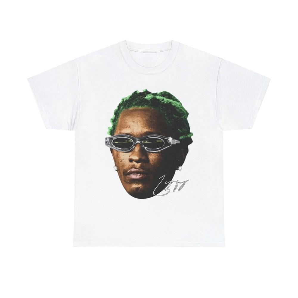 ФУТБОЛКА YOUNG THUG Рэп-футболка Концертная атрибутика Канье Хип-хоп Графическая Унисекс Рубашка Унисекс Футболка
