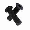 22mm 7/8"   Vintage Soft Rubber Handle Bar Hand Grips For Motorcycle Dirt Bike Black