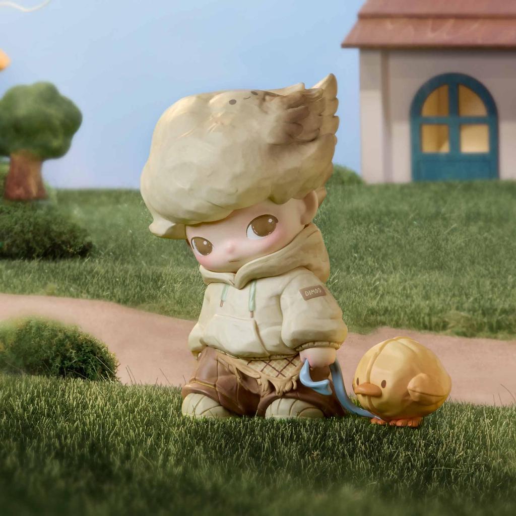[Официальный магазин POP MART] Серия DIMOO The Missing Day [1 шт.] фигурка-игрушка Dimoo Pop Mart из слепой коробки Гача Гача Пластиковая модель Подарок Активность для фанатов Поп
