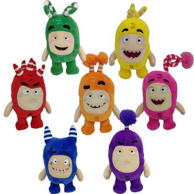 Плюшевая игрушка Oddbods, забавные плюшевые игрушки, мультяшная аниме-кукла, праздничный подарок