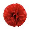 1 шт. Набор 7,8-дюймовых красных бумажных цветочных шариков для вечеринки по случаю дня рождения, подвесные цветы, бумажные шарики из помпонов, бумажные помпоны