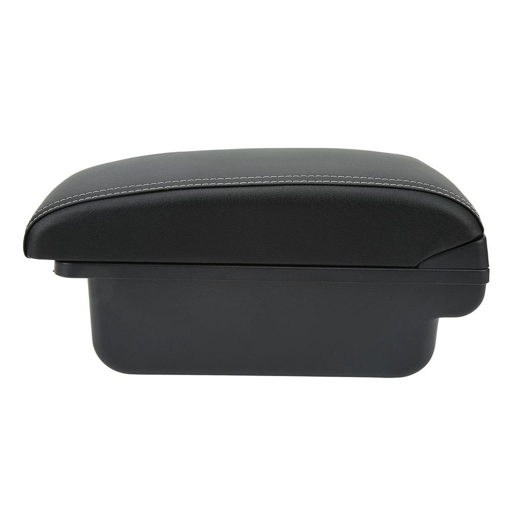Armrest Box Console Storage Artificial Leather Quiet Closing Replacement for Captur Clio 4