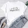 (Asian Size) Women Fashion T Shirt Lovely Letter Trend Cute 90s Woman Female T Clothing Short Sleeve Print Tee Top Graphic T-shirts