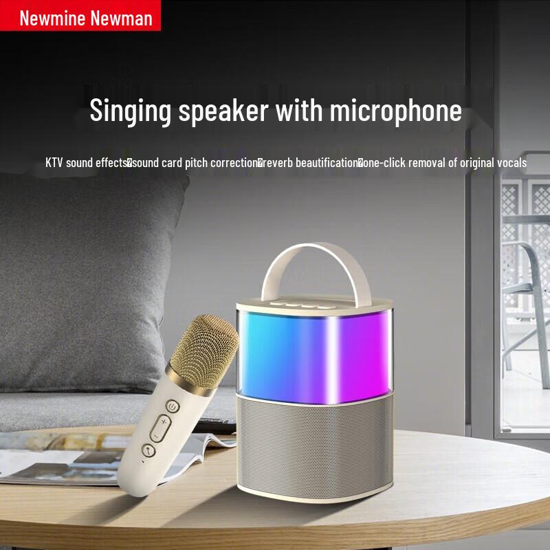 Newmine MC-600 Portable Bluetooth Karaoke Speaker