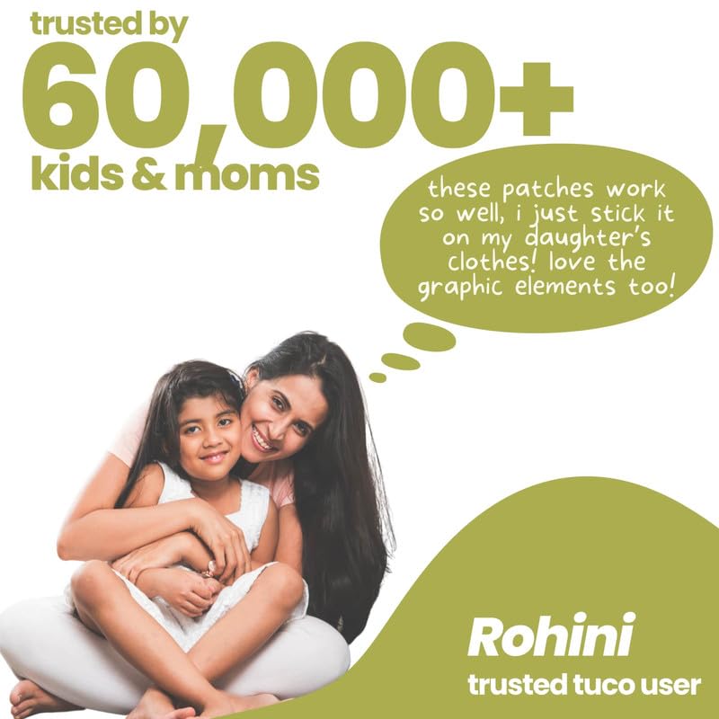 TuCo® Intelligent Kids Не доставайте меня Комбо-набор, Репеллентные пластыри от комаров (12шт) и лосьон от комаров для детей (100мл)