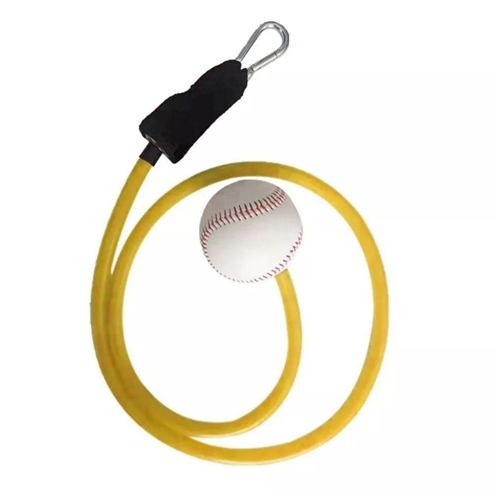 Potable Baseball Resistance Trainer Rubber Arm Strength Training New Baseball Pull Rope