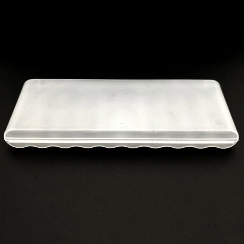 Portable Plastic Battery Case Cover Holder Storage Box For 10Pcs Aa Batteries