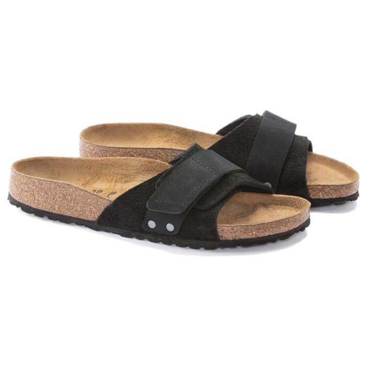 Birkenstock Повседневные Удобные Простые Сандалии-шлепанцы из ЭВА с защитой от запаха Женские сандалии Черный 1024200