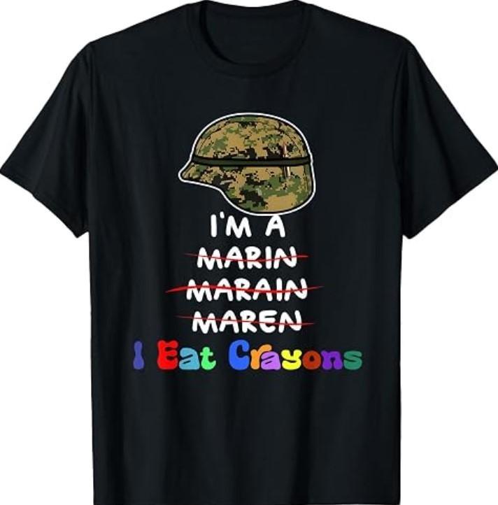 I'm A Marin Marain Maren, Veteran Humor T-Shirt