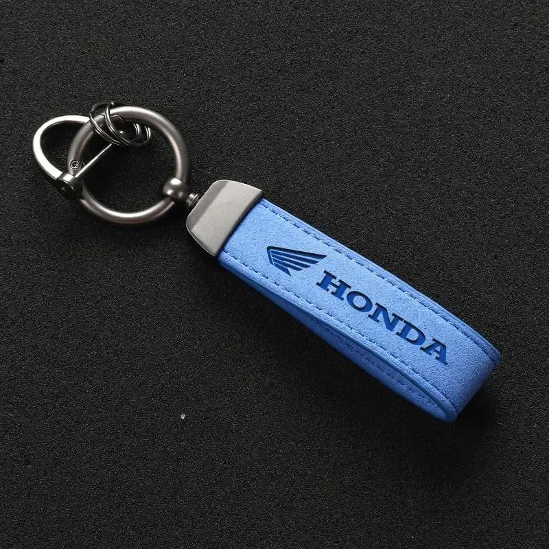 OBTLU1 Car Keychain for Honda Wings Logo Keychain Accessories Cb400 Cb650 Motorcycle Keychain