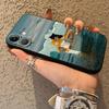 Funda Phone Cover Case for Apple iPhone 17 Pro Max 13 11 16 XR XS MAX Air 12 15 Pro 7 8 14 Cute Cartoon Cat