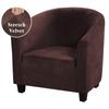 Чехлы для стульев Velvet Club Chair для кресел, чехлы для диванов Stretch, съемные чехлы для диванов, чехлы для барной стойки, гостиной, ресепшена