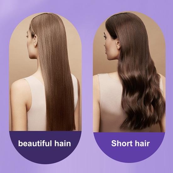 Щетка-выпрямитель для волос, 3 температуры, быстрый нагрев, аккумуляторная беспроводная отрицательные ионы, тип C, горячая щетка, электрическая расческа для вьющихся волос