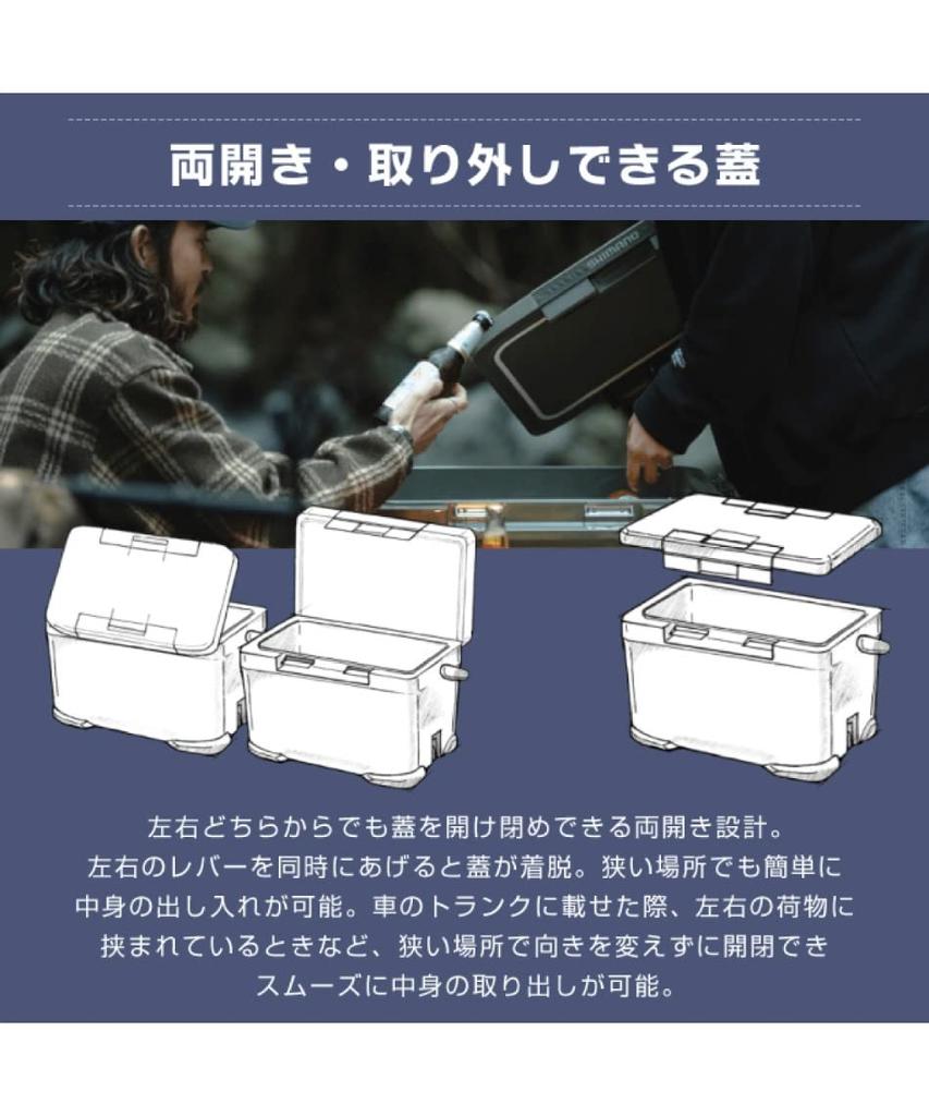 Холодильник 22л Ice Box EL ICEBOX EL 22л Charcoal 01 Charcoal 22л [Shimano] NX-222V