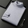 Sweaters for Men Anti-pilling Knitwear Turtleneck Sweater Slim Fit Long Sleeve Pullover Solid Color Men Clothing