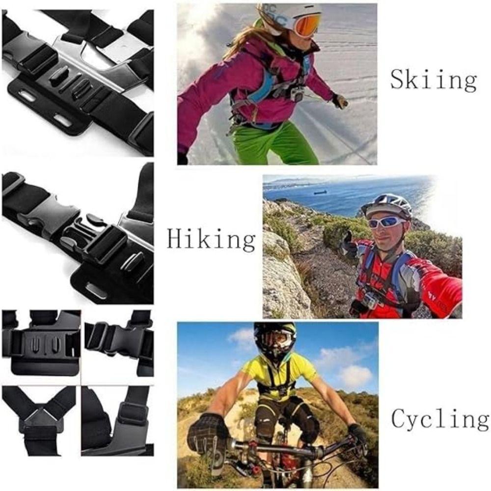 Strong Stability Chest Strap Fixation Bracket Mobile Phone Chest Strap Mount Sport Camera