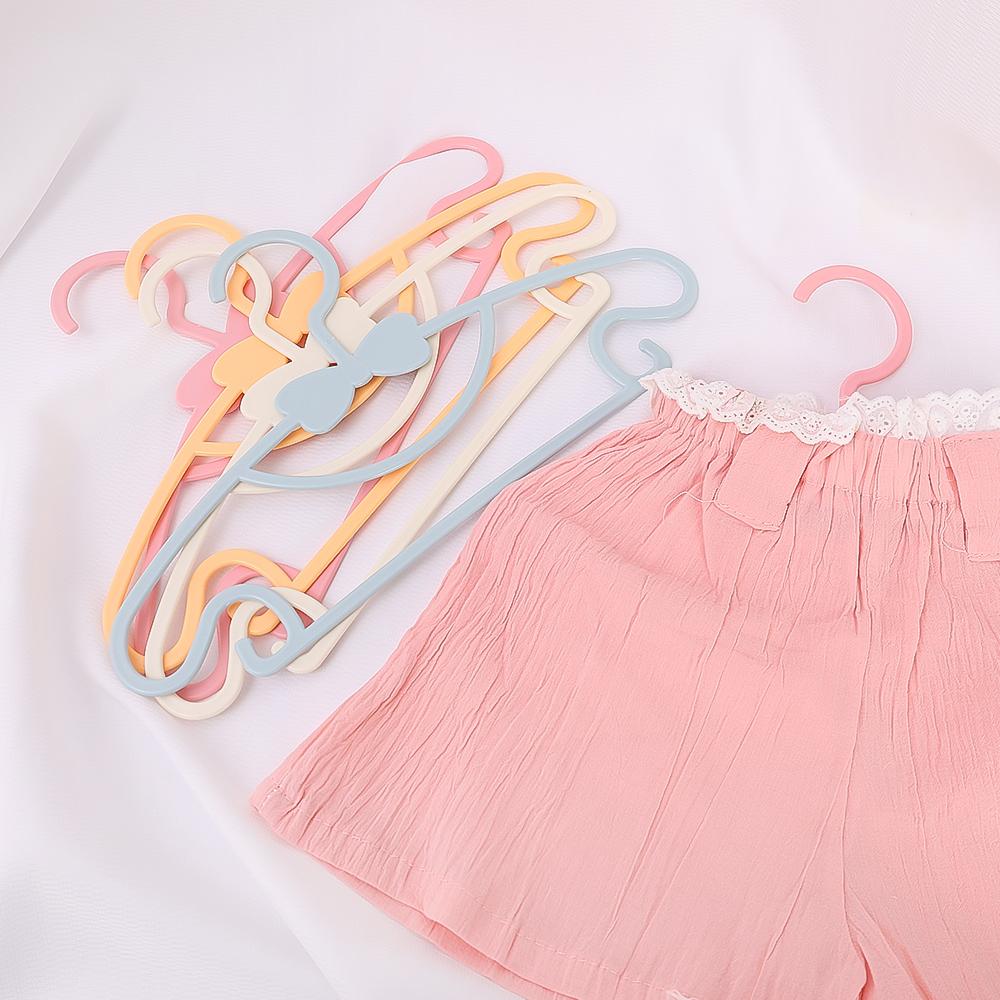 4/10 шт. детская вешалка для одежды органайзер для детской одежды вешалки для показа пластиковая детская ветрозащитная вешалка для пальто в шкафу для хранения