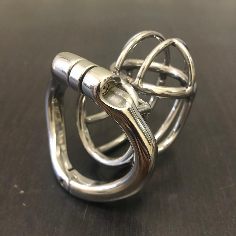 Клетка для мужского целомудрия с замком для члена