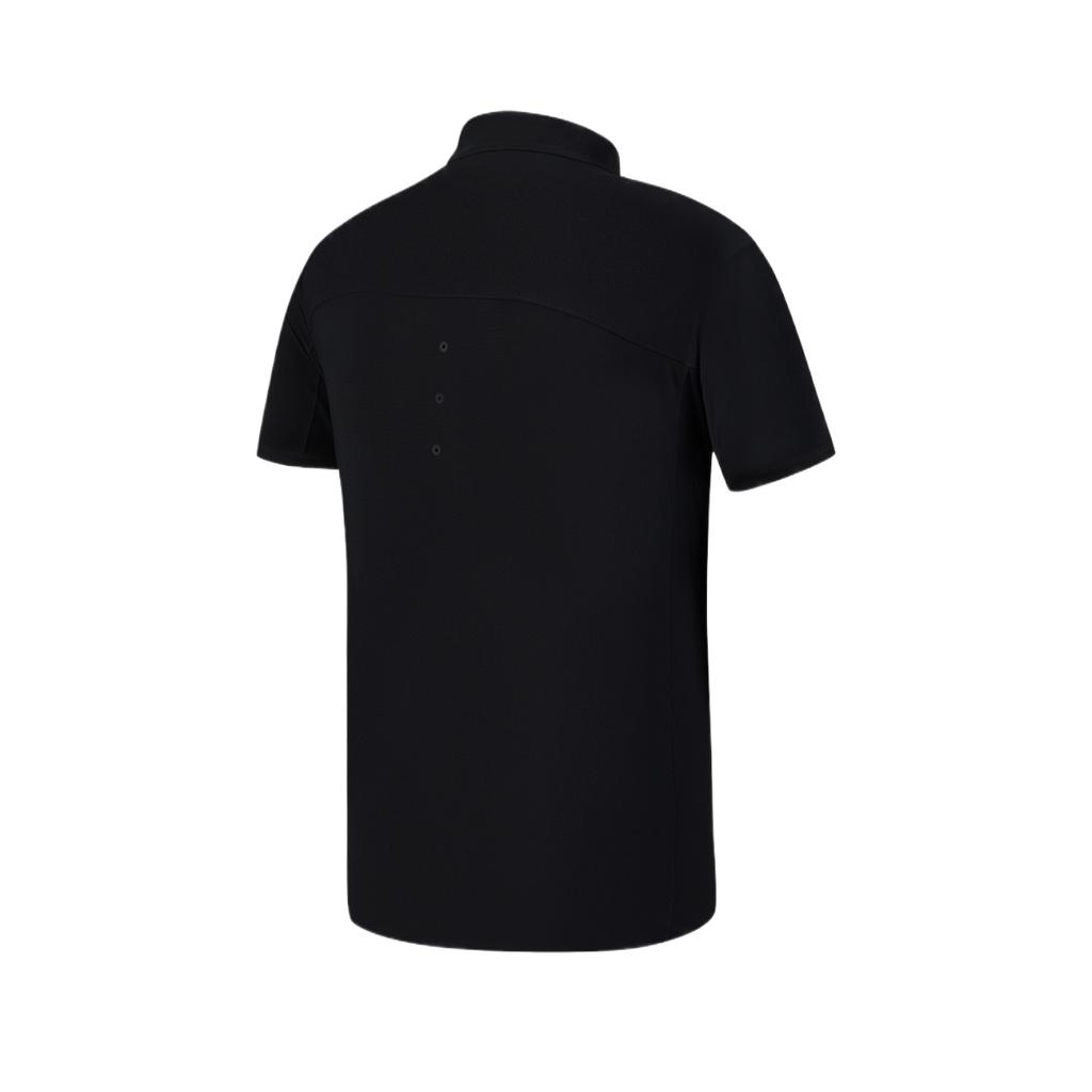 Fila Мужская футболка-пуловер с коротким рукавом Explorer, однотонная, топ A11M627104F-BK