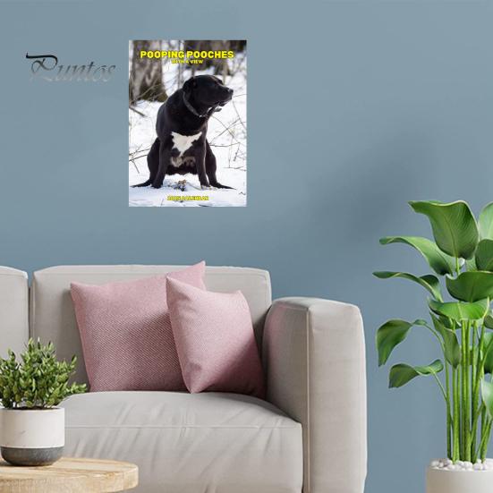 2025 Какающие Собаки Настенный Календарь Забавный Подарок Шутка Календарь Какашек Щенка Семейный Офис Ежедневный Планировщик Расписания Для Любителей Собак