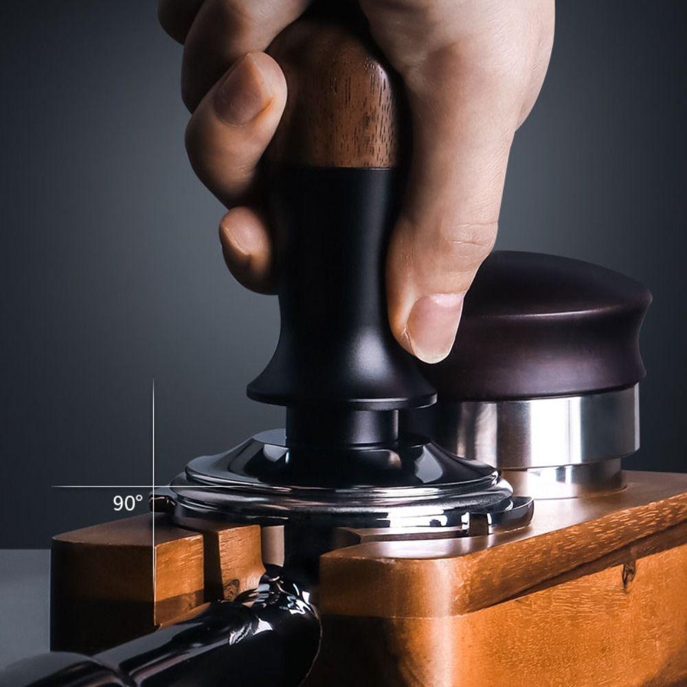 Самовозвратный выравниватель для кофе Плоское/резьбовое дно Пресс для кофейного порошка Темпер для кофе Бариста
