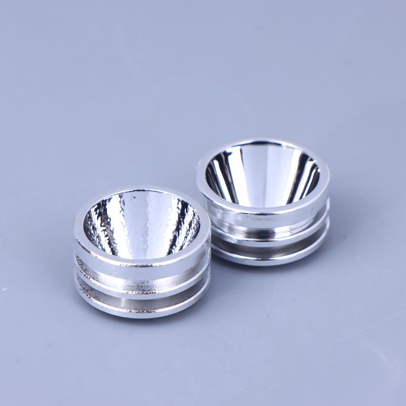 1 шт. S5 20 мм гладкий отражатель фонарик отражающая чашка отражатель бант гладкая апельсиновая корка светодиодное отверстие 7 мм