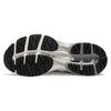 Asics Gel-Flux 4 Модные спортивные тканевые кроссовки из синтетической кожи с амортизацией, низкие, для тренировок и бега, женские, белые, серые, 1012B464-101