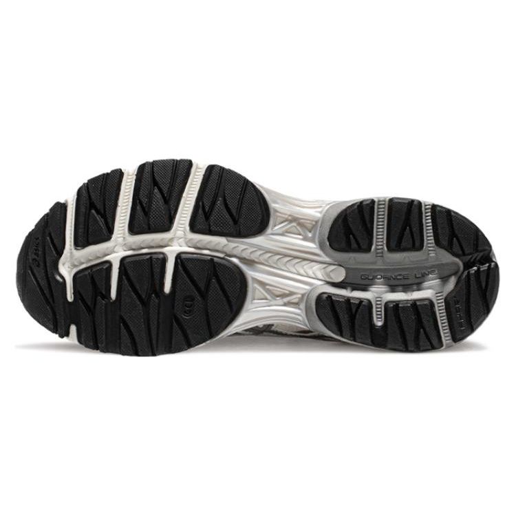 Asics Gel-Flux 4 Модные спортивные тканевые кроссовки из синтетической кожи с амортизацией, низкие, для тренировок и бега, женские, белые, серые, 1012B464-101