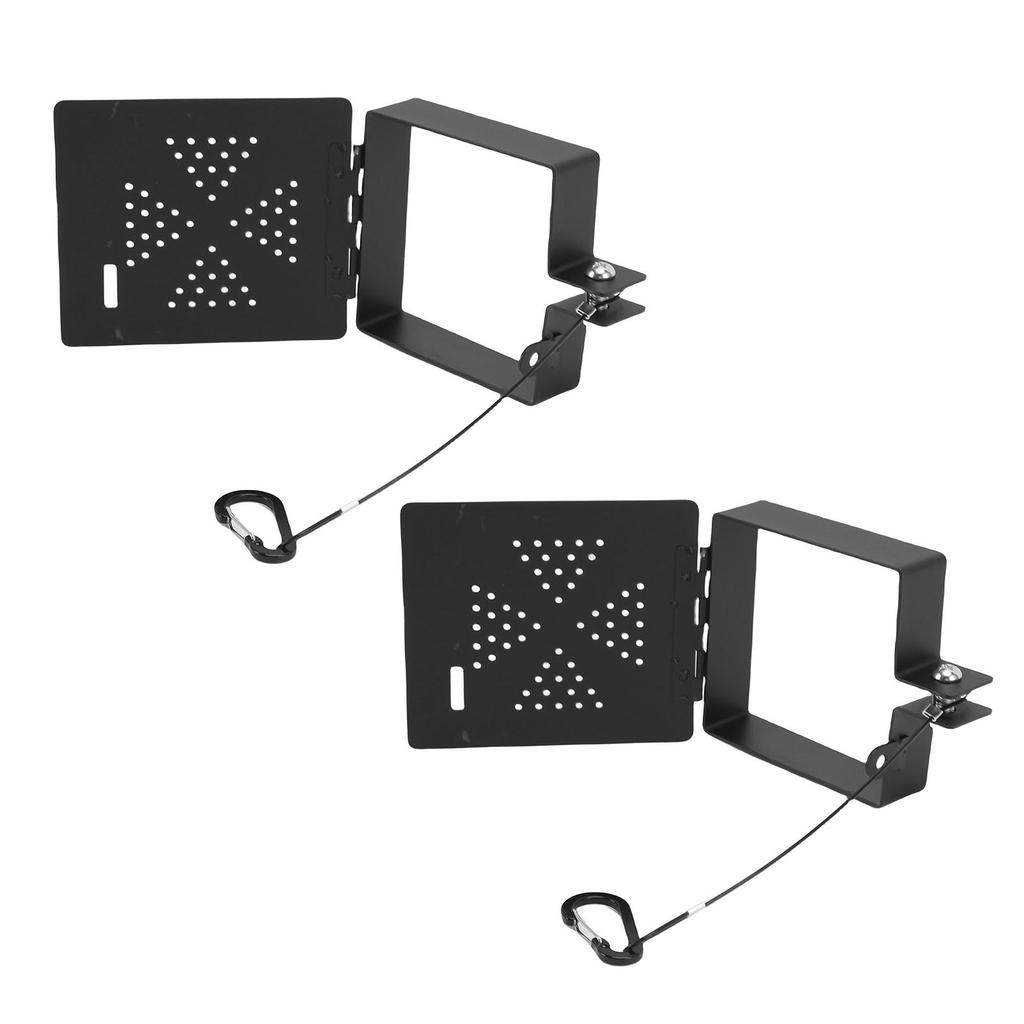 RV Bumper End Cap Fits Standard 4 Inch Square Bumpers Vent Holes Secure Sewer Hose Storage Outdoor Travel Accessories