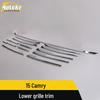 Compatible Camry Middle Grille & Front Lip Trim for 15 Models