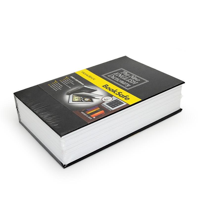Creative Dictionary Book Safe Plastic Piggy Bank Key Safe English Dictionary Password Box Piggy Bank