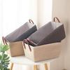 With Handle Clothes Organizer Box Straw Storage Basket High Quality Snack Container Bathroom
