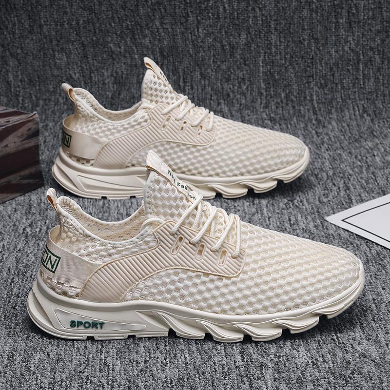 Модная летняя обувь CYYTL для мужчин, кроссовки, повседневная, сетчатая, дышащая, для активного отдыха, пешего туризма, тенниса, бега, на платформе, лоферы, дизайнерская, роскошная