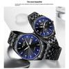 New Top Brand Casual Double Calendar Luminous Quartz Couple's Watches